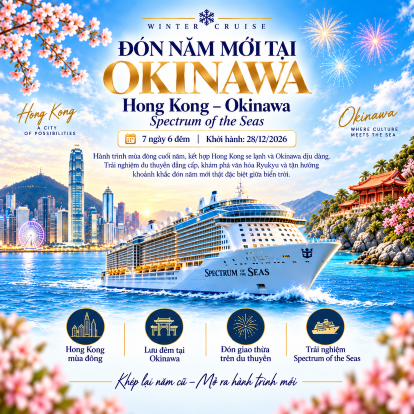 HONG KONG – OKINAWA | WINTER & NEW YEAR CRUISE